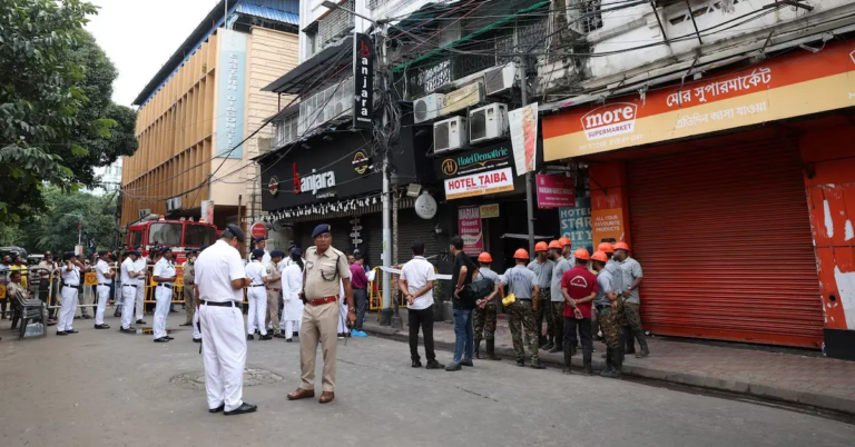 Fire at Kolkata Hotel Kills Nine People