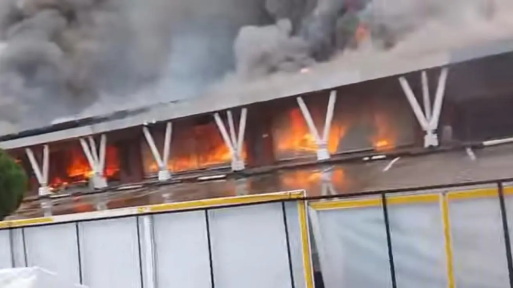 Fire Guts Sections Of Mall In Calabar