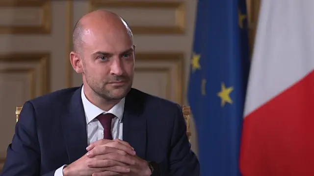 French Foreign Minister Jean-Noel Barrot (News Central TV)