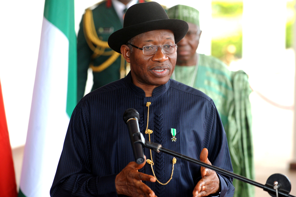 Goodluck Jonathan. 