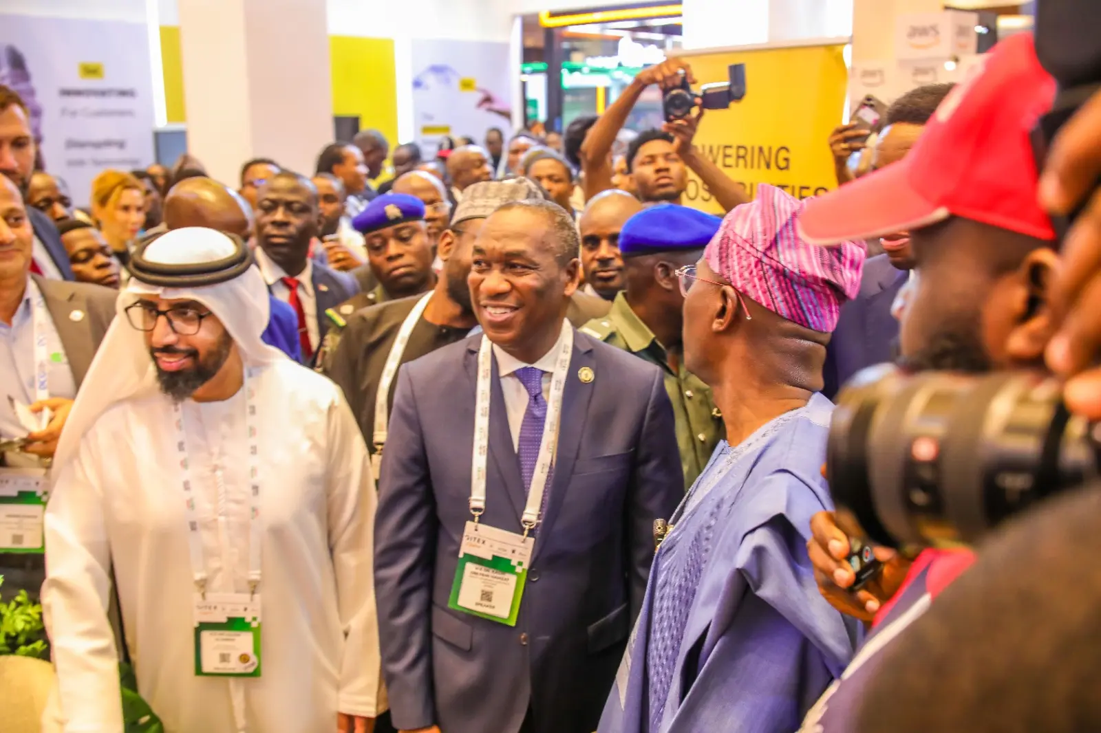 H.E. Dr Kadri Obafemi Hamzat, Deputy Governor of Lagos State, at GITEX NIGERIA 2025