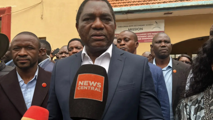 Hichilema Urges Zambians to Vote for ‘Progress’ (News Central TV)