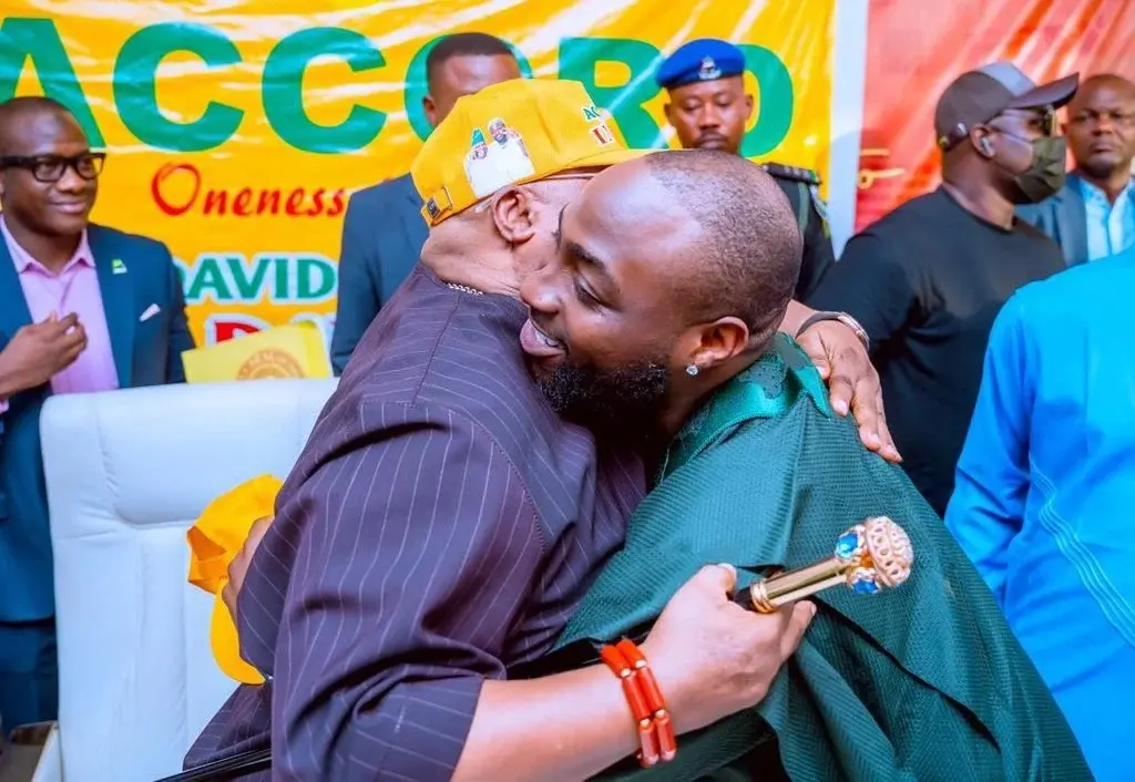 Ademola Adeleke and Davido.