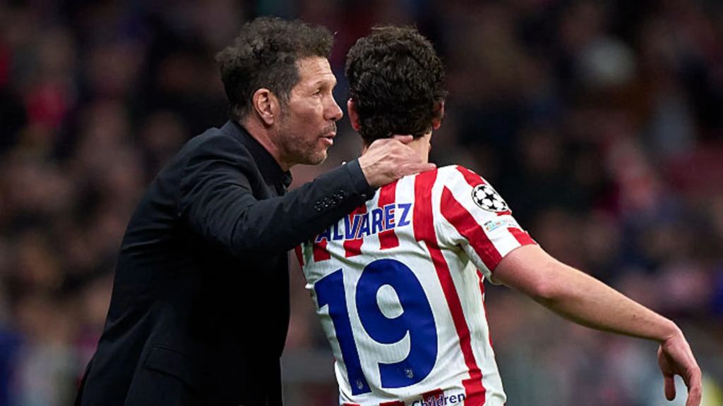 Simeone: Alvarez Will Stay at Atletico Madrid