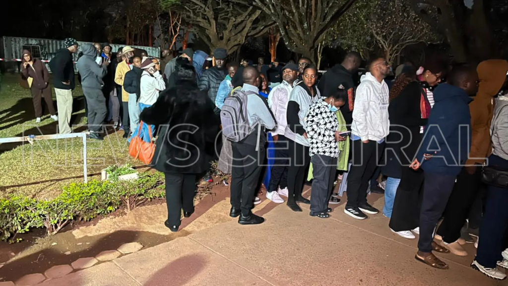 In Pictures Zambians Cast Ballots (News Central TV)