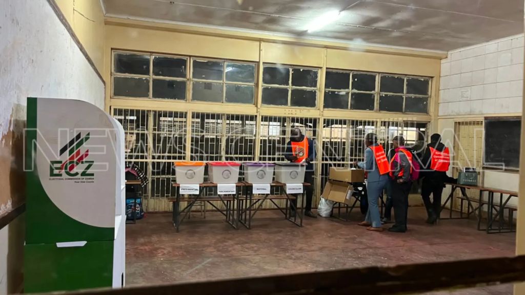 In Pictures Zambians Cast Ballots (News Central TV)