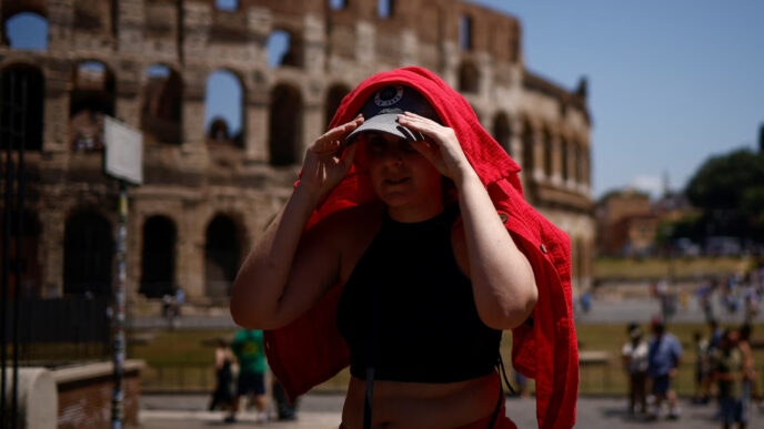 Italy on red alert as heat swelters the EU (News Central TV)
