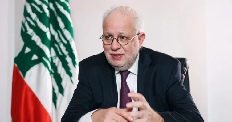 Lebanon Justice Minister Adel Nassar.