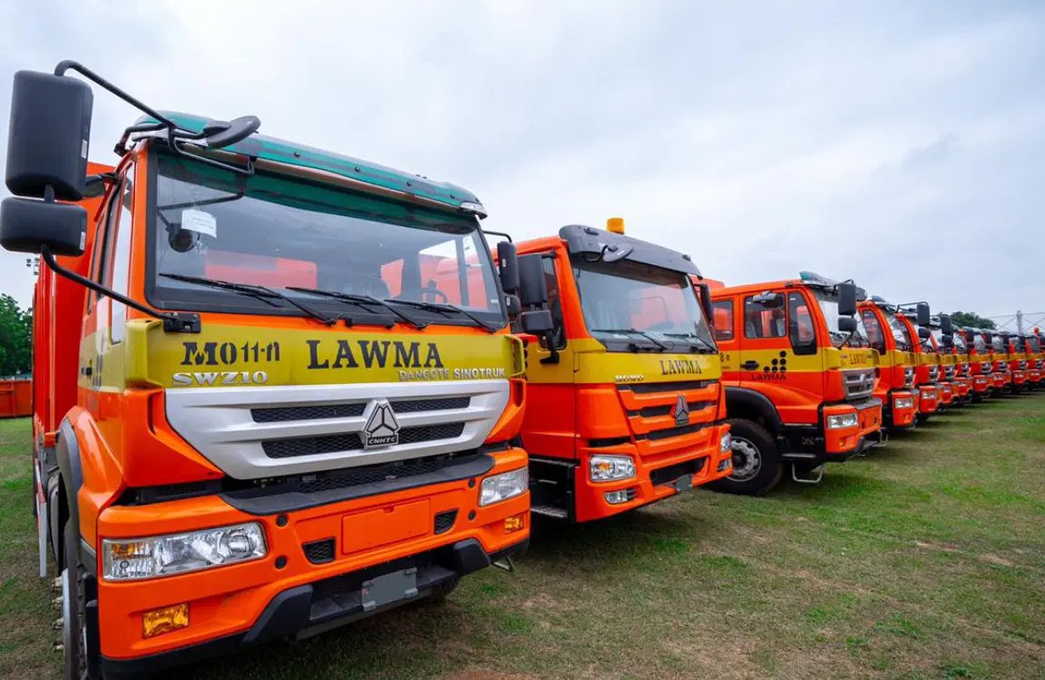 Lagos to Deploy 200 New Compactor Trucks for Waste (News Central TV)