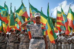 Ethiopian Troops.
