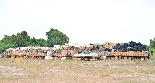 NDLEA Destroys ₦301Billion Illicit Drugs in Lagos (NewsCentral TV)