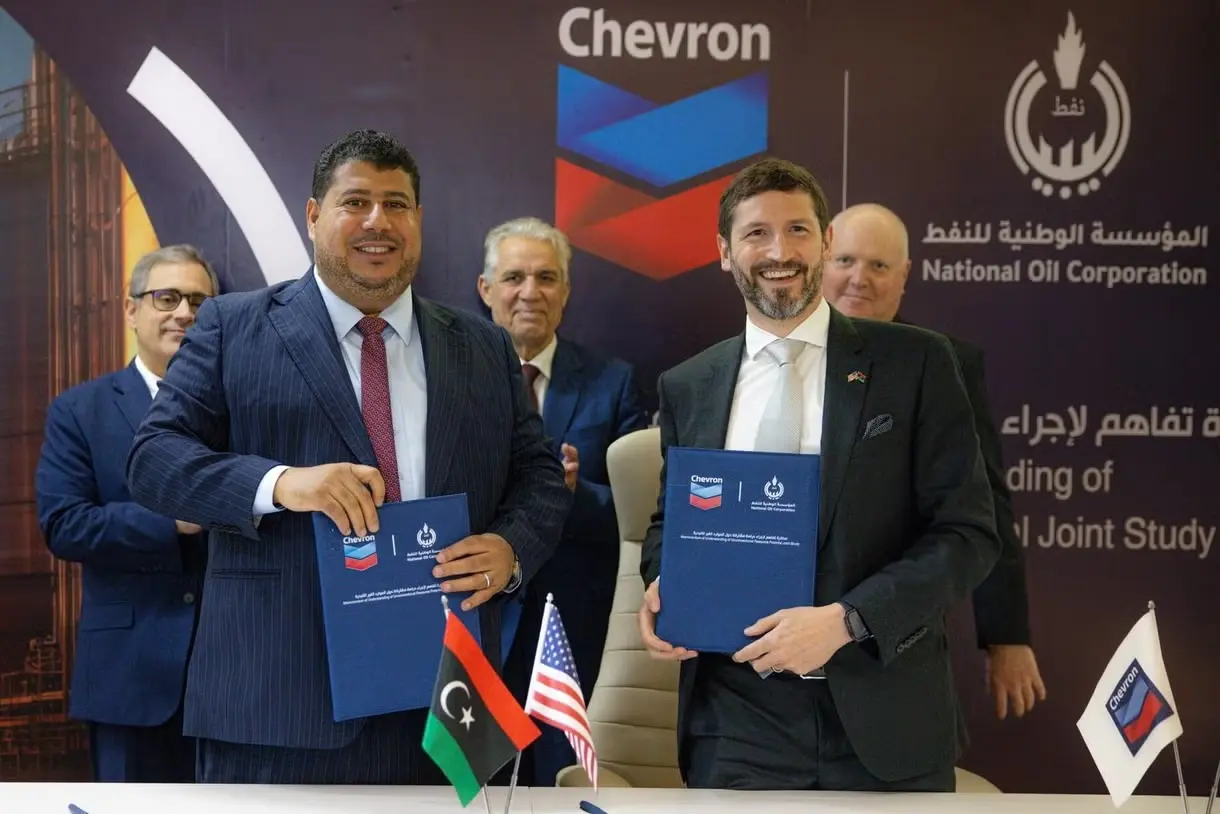 Libya NOC, Chevron Sign Energy Pact