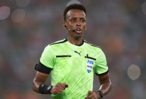 Somali Refree Omar Artan.