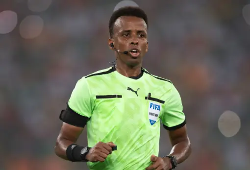 Somali Refree Omar Artan.