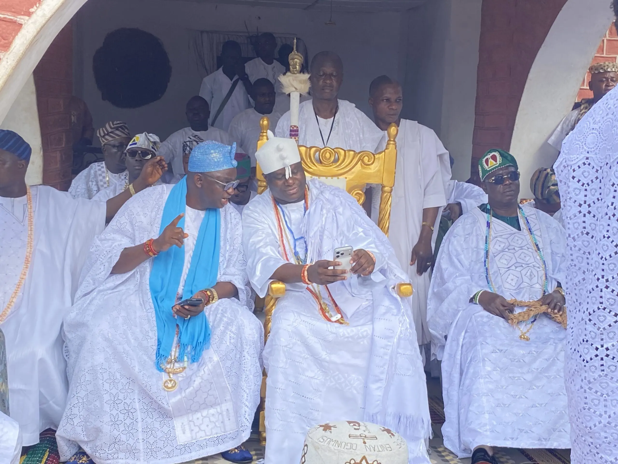 Ooni Names Newborn Daughter at Traditional Ceremony (NewsCentral TV) 1