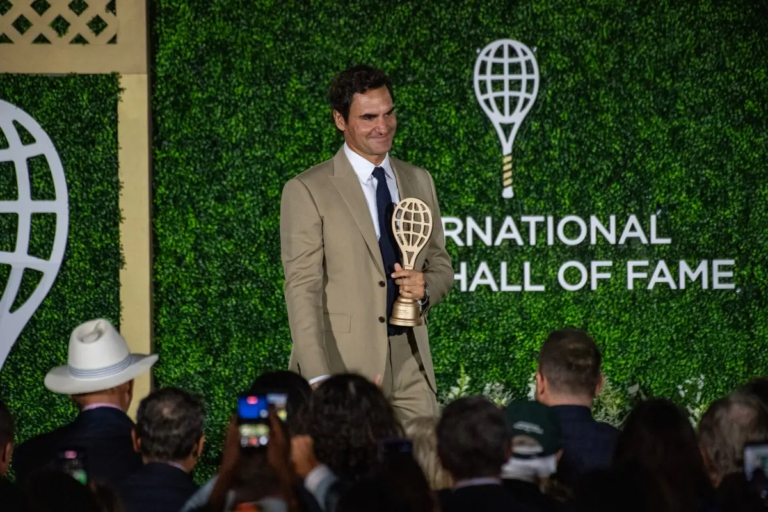 Federer Inducted into Tennis Hall of Fame
