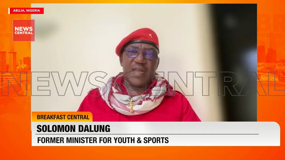Dalung Accuses Tinubu's Administration of Self-Interest (News Central TV)
