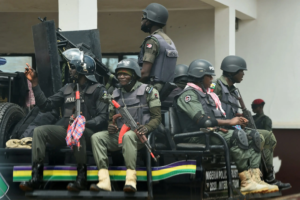 Security Beefed Up At Osun INEC Office Ahead Poll (NewsCentral TV).