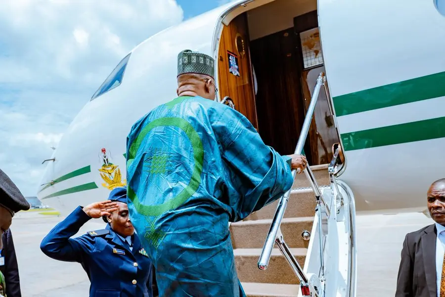 Shettima Departs Abuja for AU Summit (News Central TV)