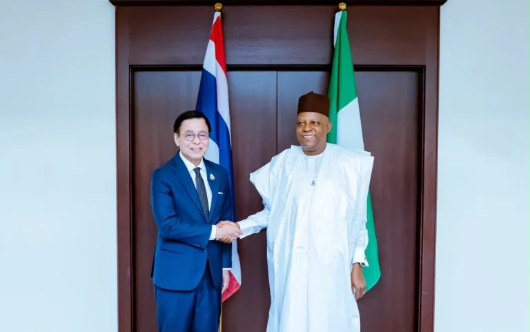 Shettima Seeks Stronger Nigeria-Thailand Ties (NewsCentral TV)