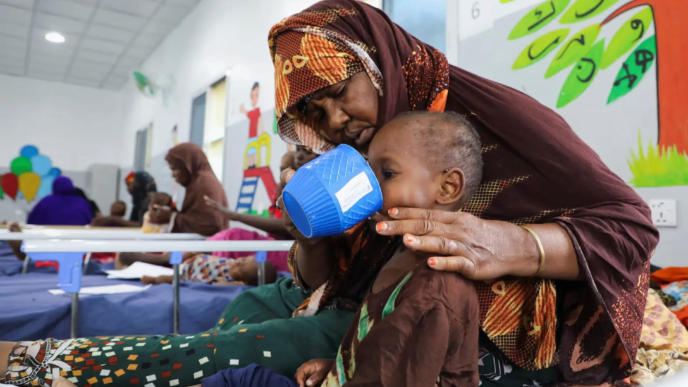 Somalia malnutrition funding drops over 80 per cent (News Central TV)