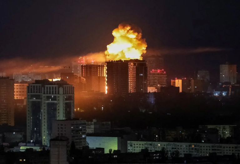 Massive Attacks Hit Moscow, Kyiv