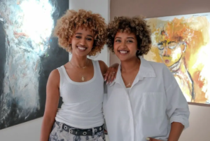 Studio 11 co-founder, Nafkot Gebeyehu and co-founder, Zion Yaynu