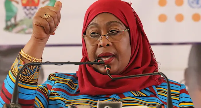 Tanzania President Samia Suluhu Hassan