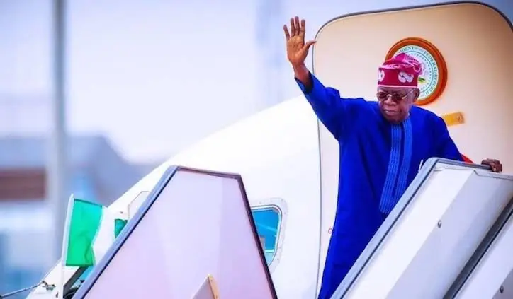 Tinubu Begins Annual Leave in Europe