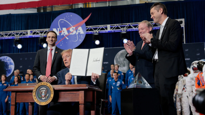 Trump announces new US space academy (News Central TV)