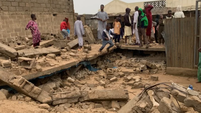Two Building Collapses Kill Five in Kano (News Central TV)