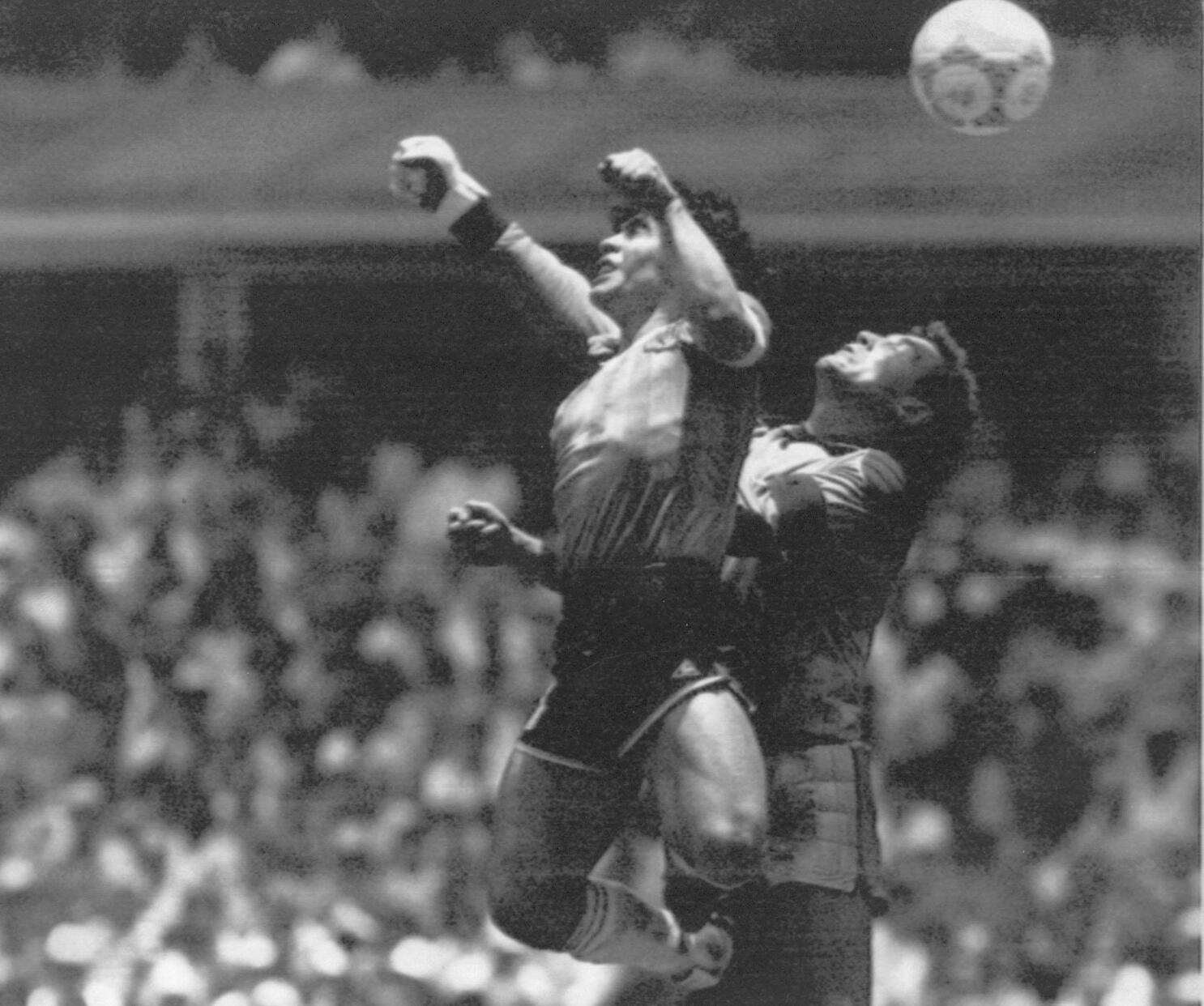 Maradona 'Hand of God' World Cup ball sells for $2.4 million - Los Angeles Times