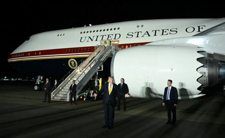 Trump Confirms Secret Aircraft Swap