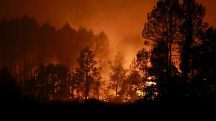 New wildfire evacuates 500 in France (News Central TV)