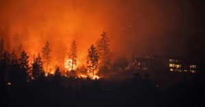 British Columbia District declares emergency over wildfire (News Central TV)
