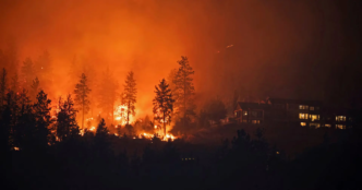 British Columbia District declares emergency over wildfire (News Central TV)