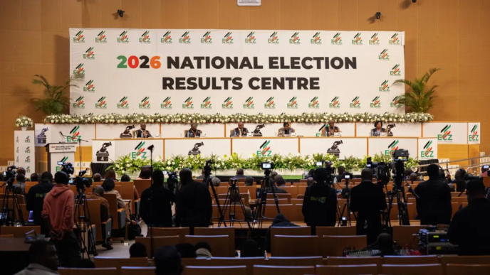 Zambia Resumes Vote Count After Security Threat (NewsCentral TV)