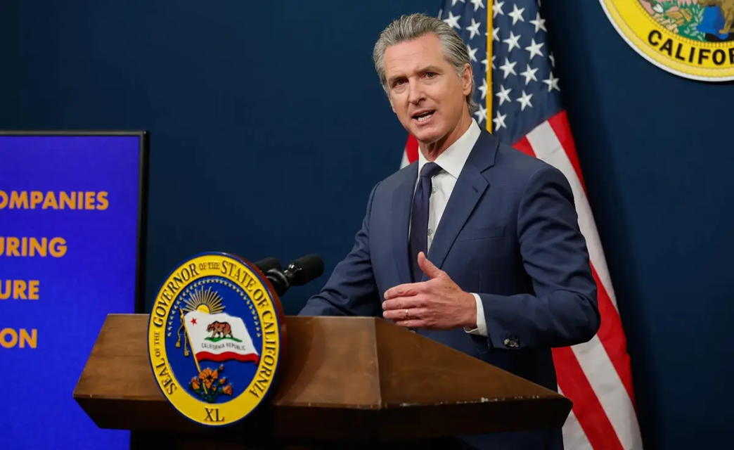 California Governor Gavin Newsom