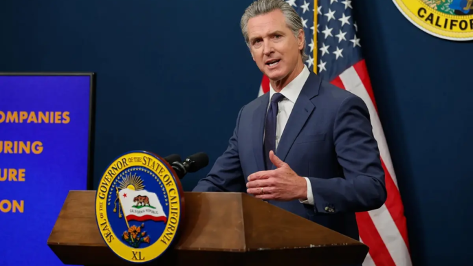California Governor Gavin Newsom