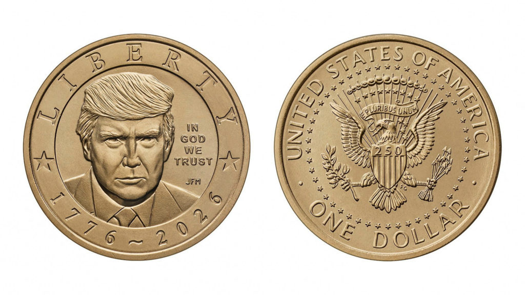US Treasury mints $1 coin with Trump's face (News Central TV)