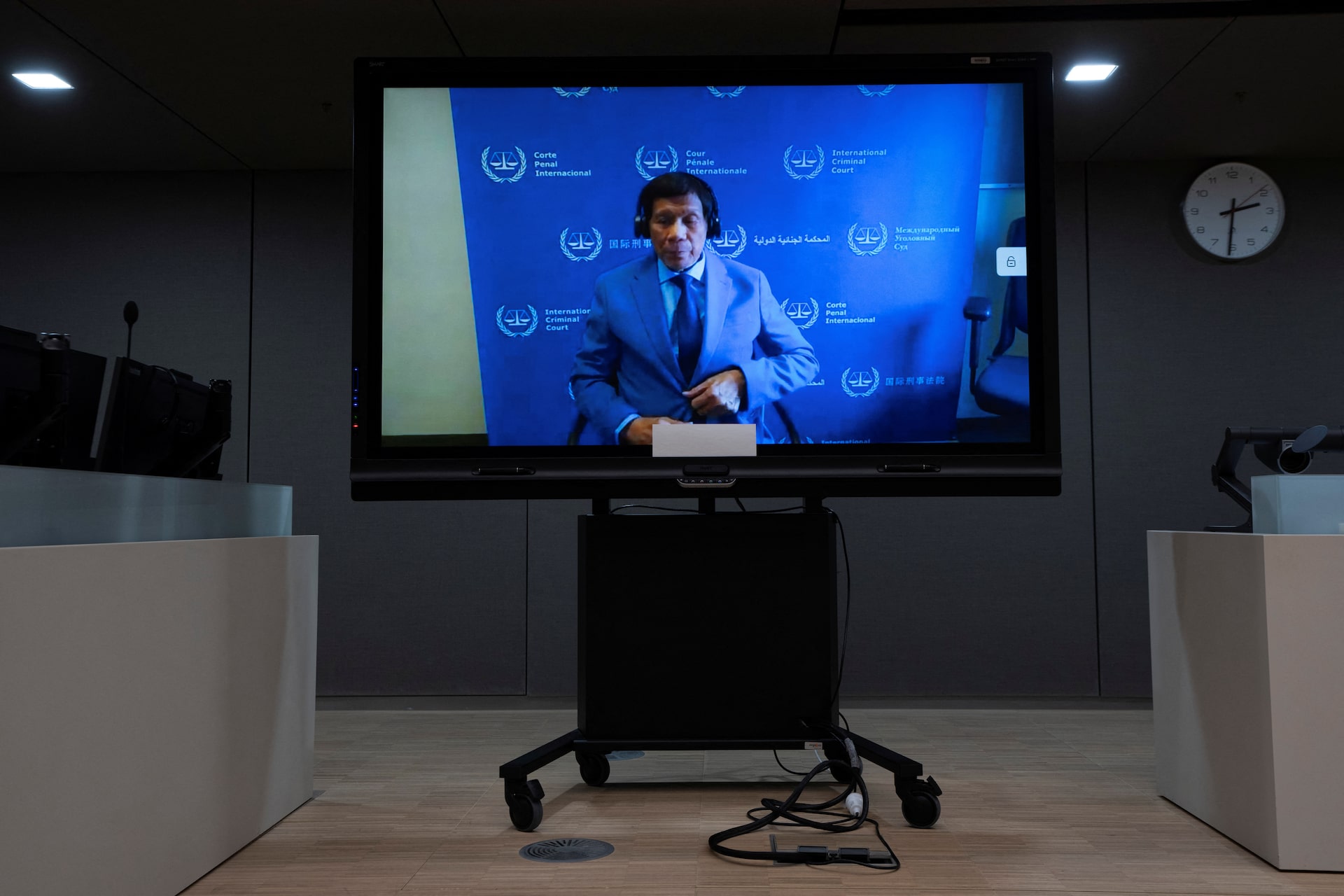Duterte makes his first in-person ICC appearance (News Central TV)