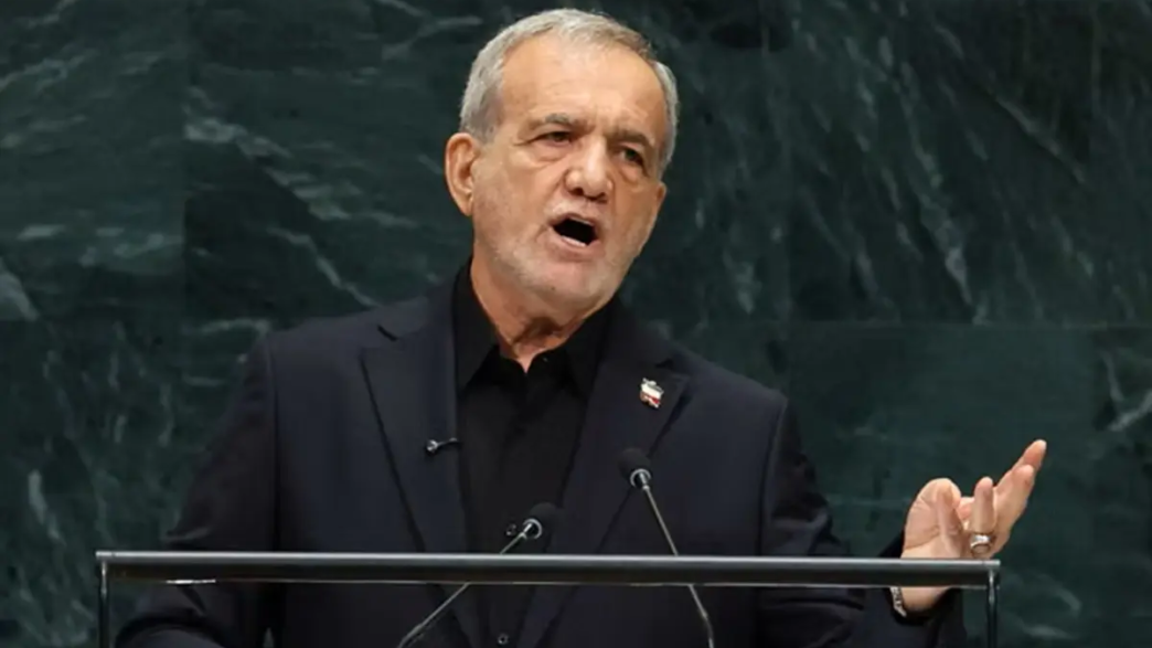 Iranian President Masoud Pezeshkian. Credit: Reuters.