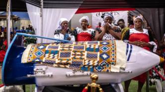 In Ghana, Coffins Tell Stories Of The Dead (News Central TV)