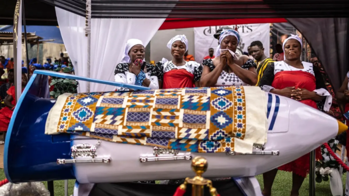 In Ghana, Coffins Tell Stories Of The Dead (News Central TV)