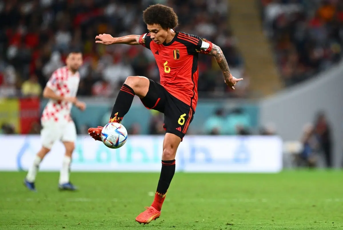 Belgium midfielder Axel Witsel