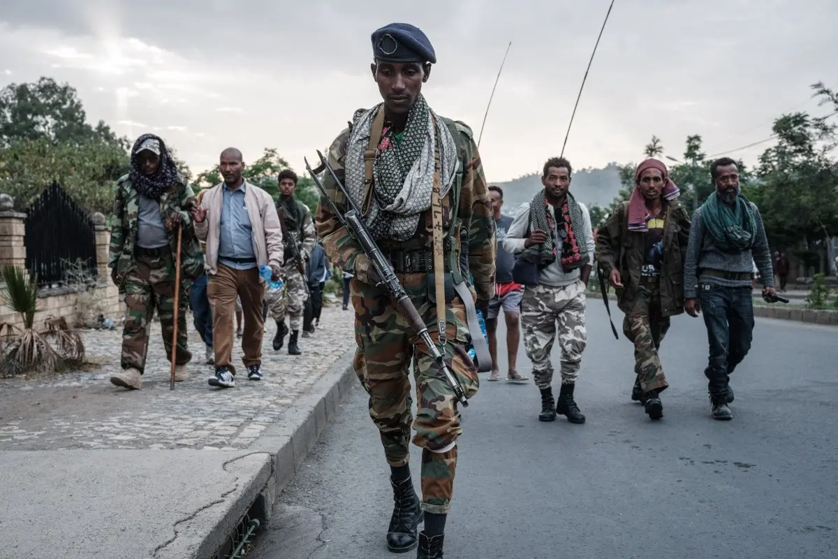 Tigrayan rebel forces