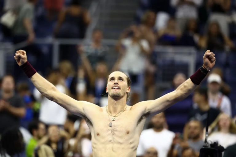 Zverev Survives Five-Set US Open Battle