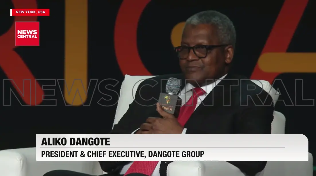 Dangote Urges Africa To Industrialise Capital (NewsCentral TV)