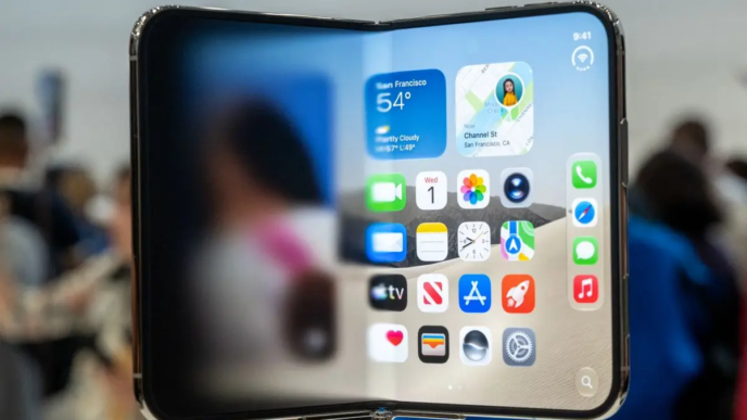 Apple Foldable Phone (Newscentraltv)