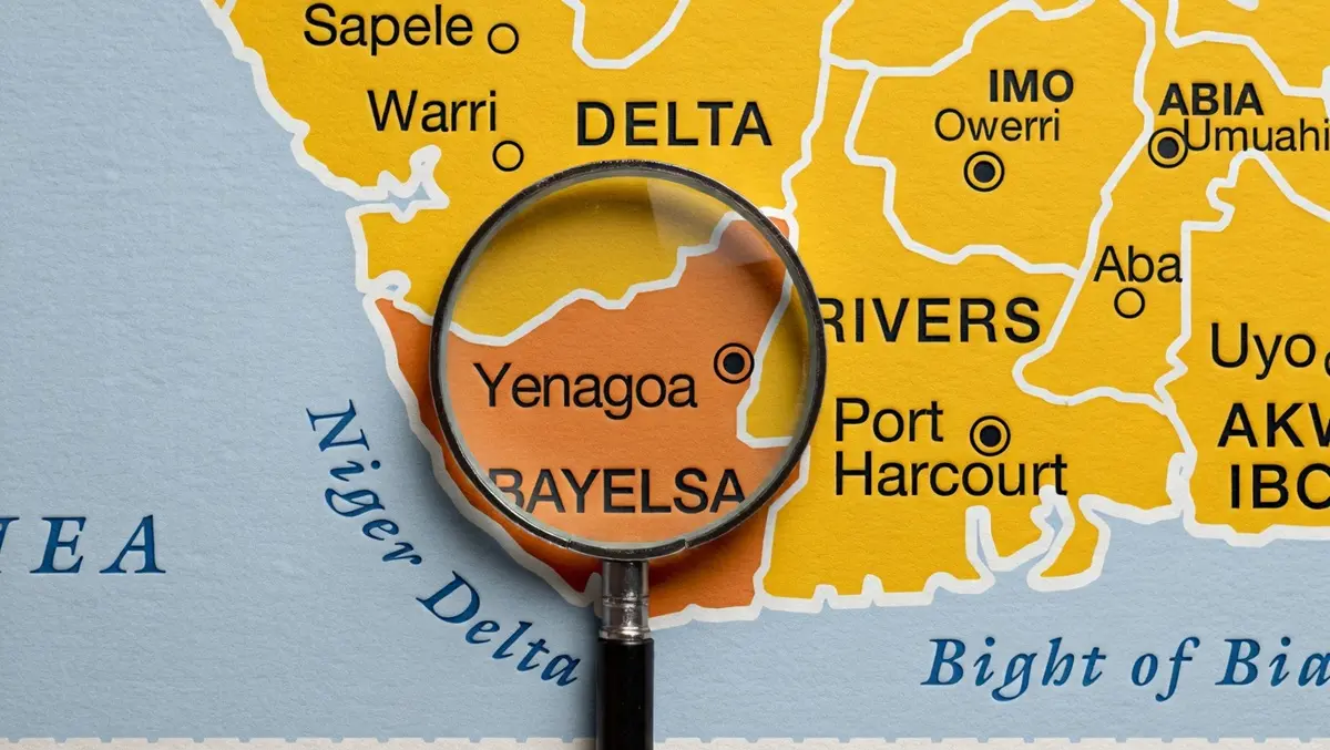 Bayelsa map